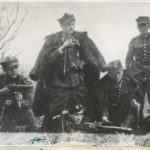 Partyzanci z oddziału WiN AK "Żbik" - kwiecień 1946 (źródło: Archiwum IPN Łódź)