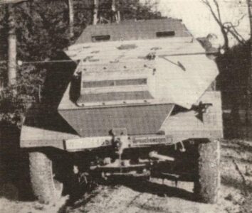 niemiecki pojazd opancerzony